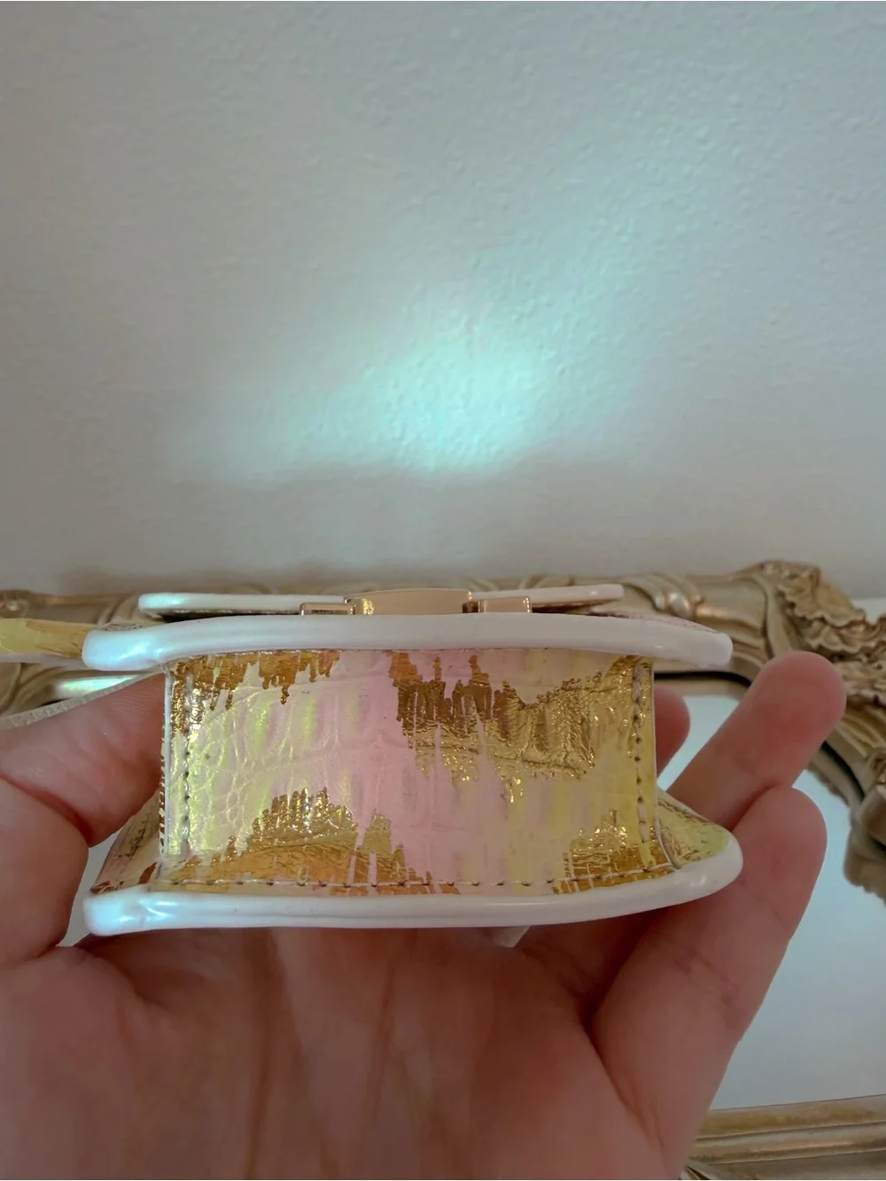 2pc Leather Mini Bag Charm
